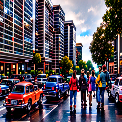 282_classic cars on a city street with people and a dog.png